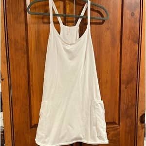 Hot Shot mini dress in white